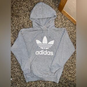 Adidas Heather Gray Sweatshirt